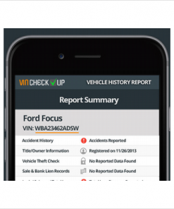 Full Vehicle History Report