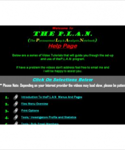 Ghost hunting software