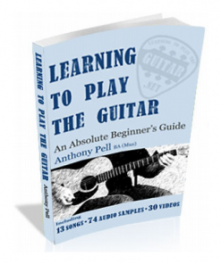 Learning to play the guitar