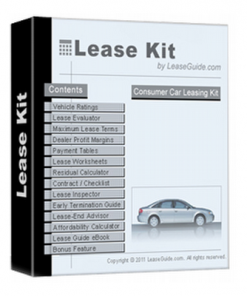 Car leasing kit and guide