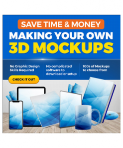 Create 3D Product Shots and Ebook Covers