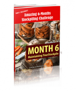 Maintain Your Stockpile For 6 Months